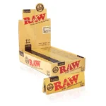 RAW Classic 1 1/4 Rolling Papers short size unbleached SmokersHub