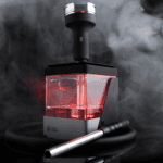 Alpha Hookah Smart Exzo Luxury Shisha with LED Lighting and Stainless Steel Body in Dubai