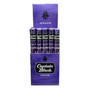 Captain Black Cigarillo Grape pack of 25 available in Dubai