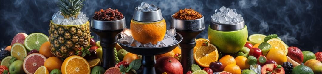 Fresh Shisha Flavors with Hookah Heads, Fruit Bowls and Ice – Premium Hookah Tobacco UAE | SmokersHub Dubai