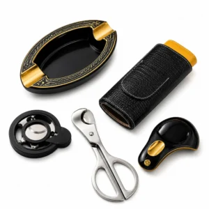 Cigar Cutter stainless steel double blade 25mm Dubai premium accessory