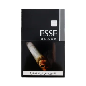 Esse Black Slim Cigarettes Pack Available in Dubai