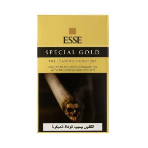 Esse Special Gold Slim Cigarettes Pack Available in Dubai