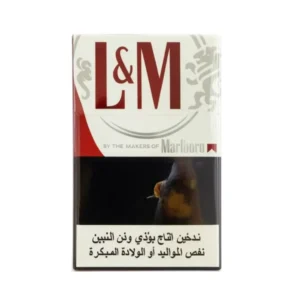 L&M Red Label 6mg Tar 0.6mg Nicotine Cigarettes Pack Available in Dubai