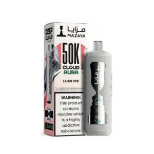 Mazaya Cloud Aura 50000 Puffs disposable vape in UAE Dubai