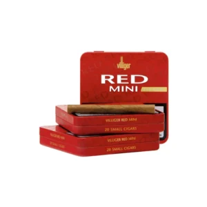 VILLIGER MINI Red Filter cigarillos pack of 20 with filter