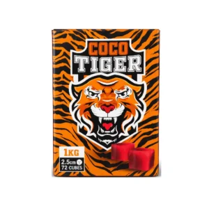 Coco Tiger Coconut Charcoal 1KG Cube Charcoal for Hookah