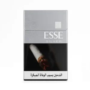 Esse Silver Ultra Light Slim Cigarettes 1mg Tar Pack Available in Dubai