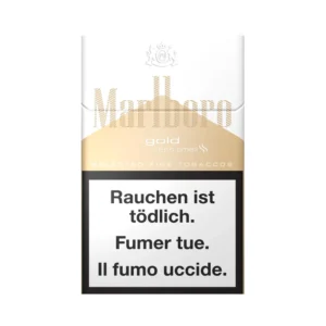 Marlboro Gold 6mg Tar 0.5mg Nicotine Cigarettes Pack Available in Dubai