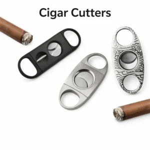 Cigar Cutter stainless steel double blade 25mm Dubai premium accessory