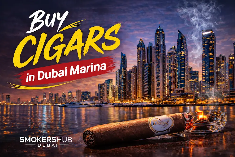 Buy Cigars in Dubai Marina – Premium Cuban cigars from SmokersHub Dubai
