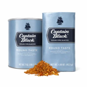 Captain Black Round Tobacco Dubai 42.5g smooth balanced vanilla pipe tobacco