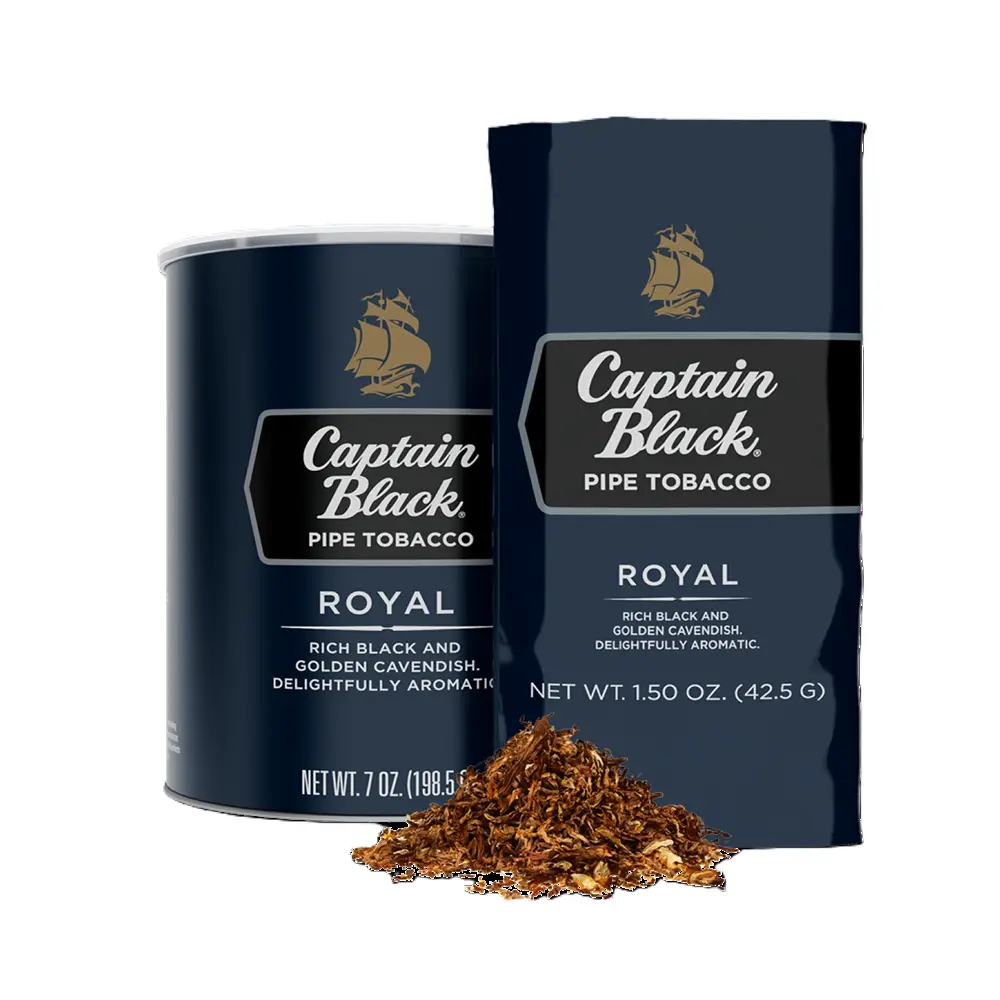 Captain Black Royal Pipe Tobacco UAE rich smooth premium pipe tobacco 42.5g Captain Black Royal Tobacco Dubai 42.5g rich smooth premium pipe tobacco