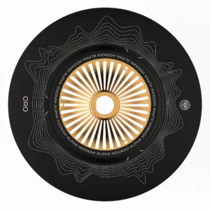 Alpha Hookah ORO Premium Gold Hookah Dubai UAE Luxury Shisha Stainless Steel