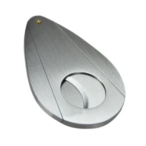 Double Blade Cigar Cutter Stainless Steel Silver Pocket Tool Dubai UAE