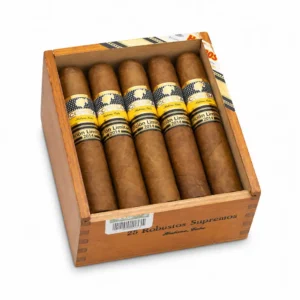 Cohiba Robustos Supremos Cuban cigar box Dubai limited edition premium cigars