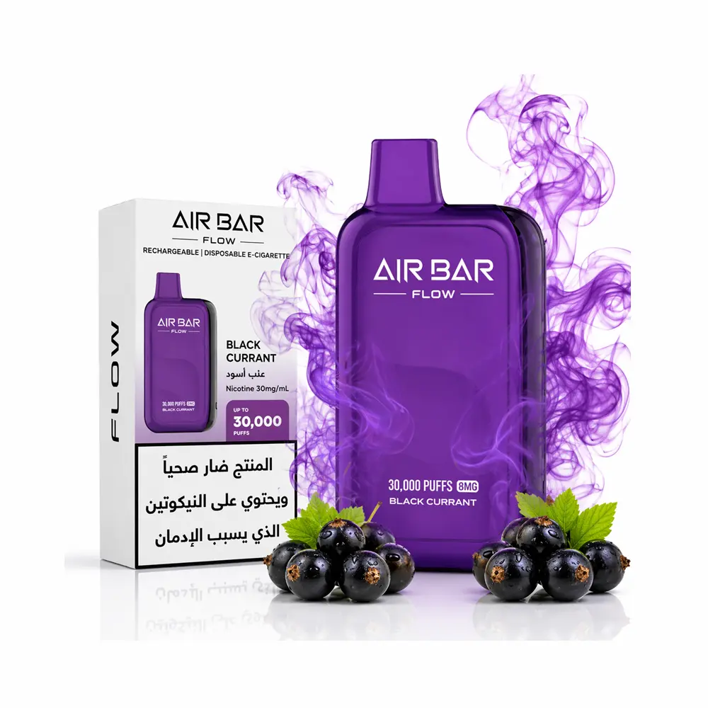 airbar-flow-30000-puffs-20mg-ajman-sharjah Airbar Flow 30000 Puffs 20mg disposable vape black currant Dubai UAE