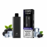 HQD Cuvie Slick 6000 Puff Black Ice disposable vape Dubai with ice and blackberry flavor