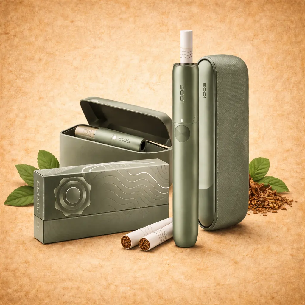 IQOS Terea heated tobacco device and sticks in Dubai premium category SmokersHub