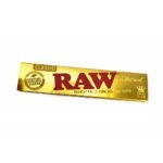 Raw Gold Edition King Size Slim Rolling Papers Dubai – Ultra Thin Premium RAW Papers SmokersHub Dubai