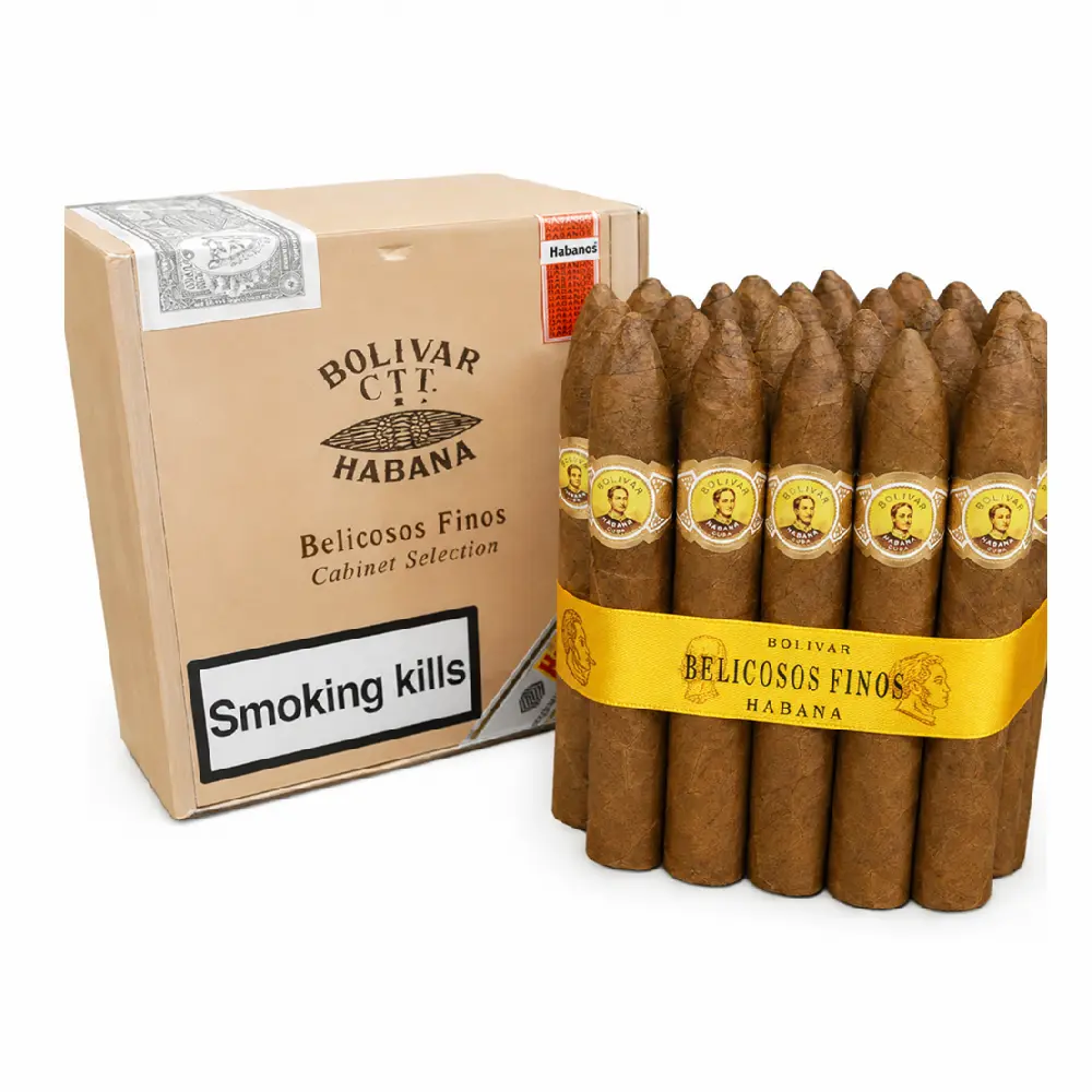 Bolivar Belicosos authentic Cuban belicoso cigar box available in Dubai UAE (2) Bolivar Belicosos best 1 Cuban Cigar Delivery in Dubai
