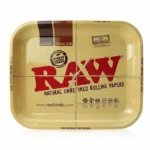 Raw Metal Rolling Tray premium RAW smoking accessory in Dubai UAE