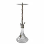 Richman BAH100 SS Hookah Premium Stainless Steel Hookah with Crystal Glass Base Dubai UAE