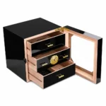 Cigar Humidor UAE Hannicook 50 Cigar Cedar Wood Cabinet Dubai