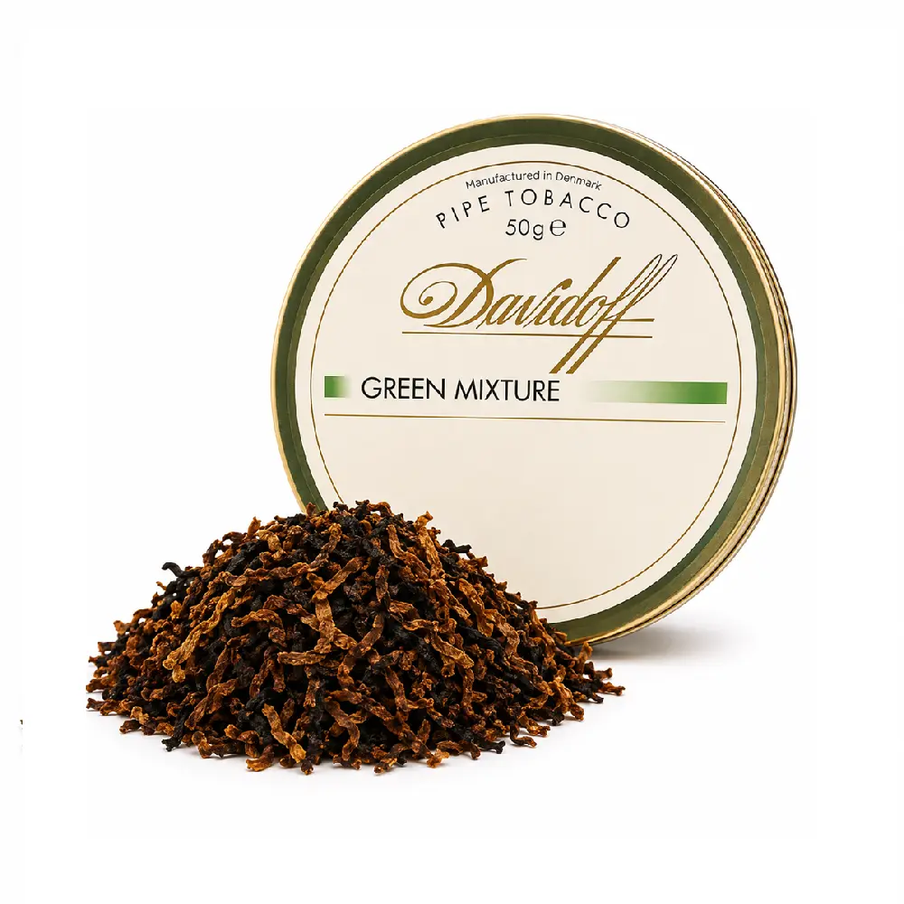 Davidoff Green Mixture Pipe Tobacco 50g Premium Danish Aromatic Blend Davidoff Green Mixture Pipe Tobacco 50g Premium Danish Pipe Tobacco Dubai UAE