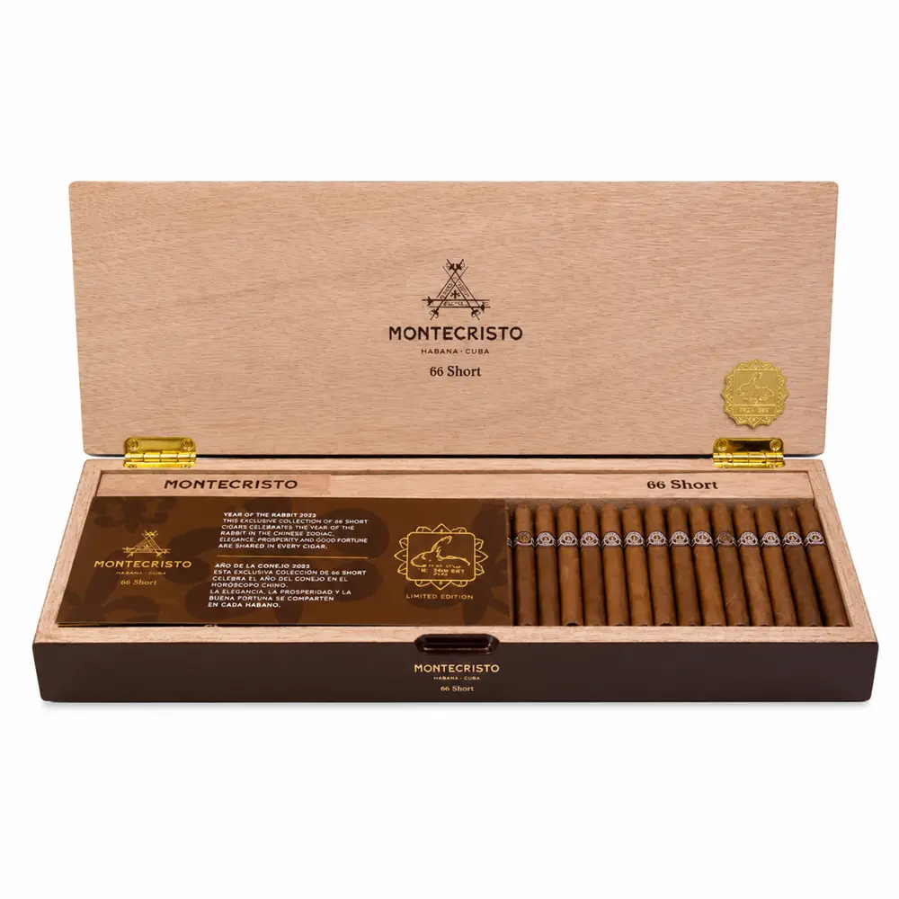 Montecristo SHORT Year Of The Rabbit 66 best Cuban Montecristo SHORT Year Of The Rabbit 66 Dubai Rare Cuban Limited Edition