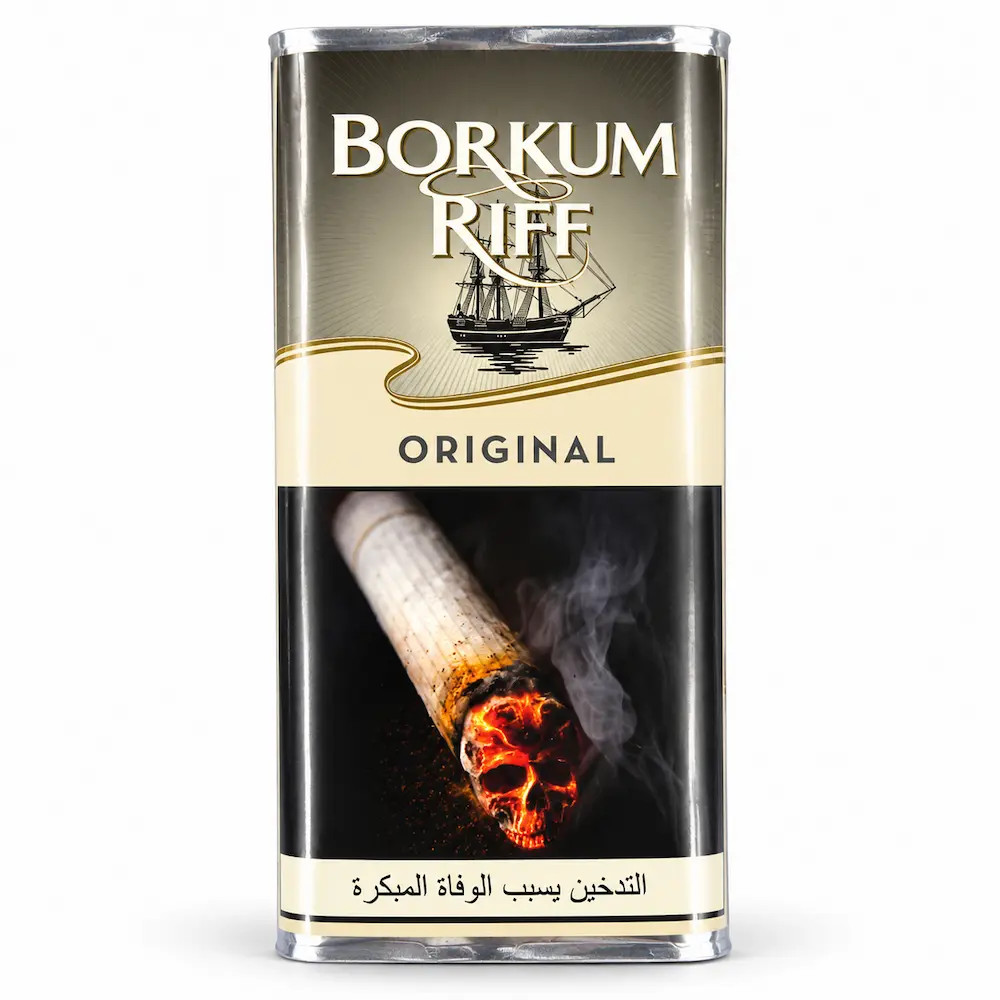 borkum-riff-original-white-pipe-tobacco-42g.webp Borkum Riff Original Pipe Tobacco White 42.5g pouch Dubai UAE